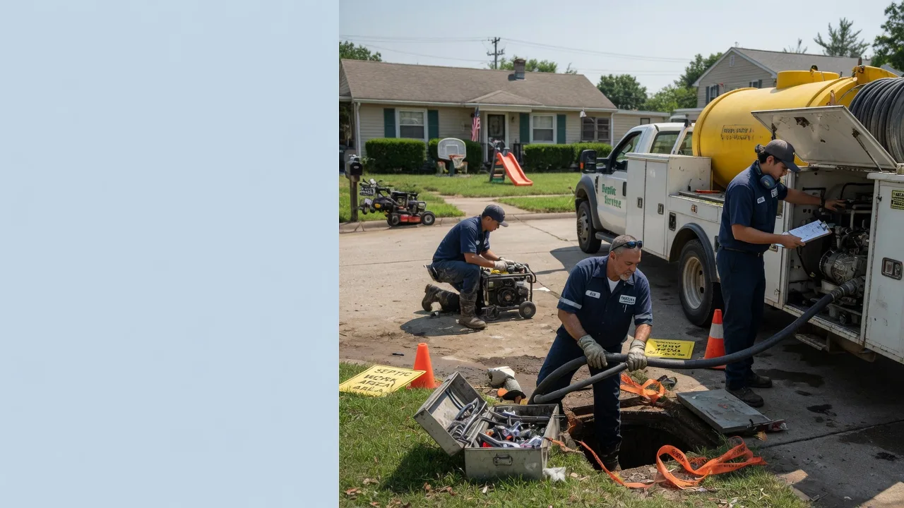 Septic Tank Pumping in Rhome, TX near me